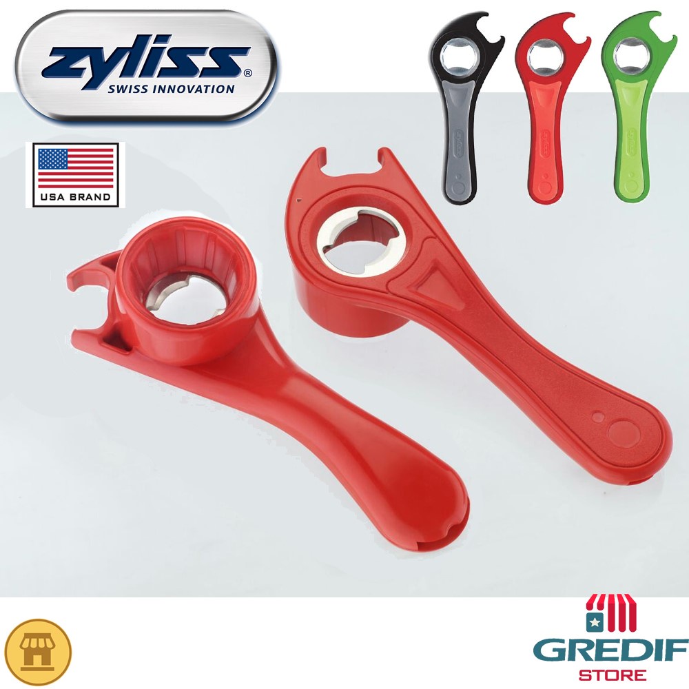 Zyliss Can Jar Bottle Opener Zyliss 5 Way - Alat Pembuka Botol Kaleng Buka