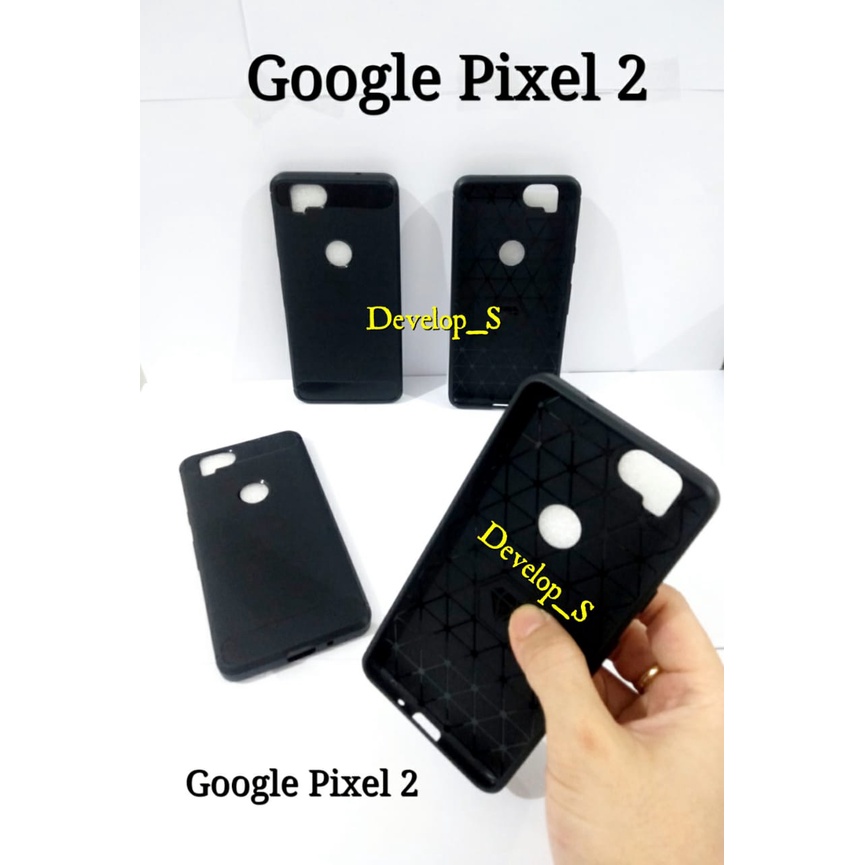 Case Rugged Casing Fiber Carbon Google Pixel 2 / Pixel 2XL