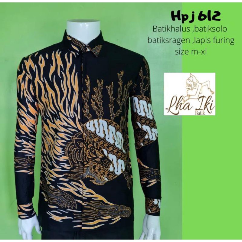 KEMEJA BATIK LENGAN PANJANG 612