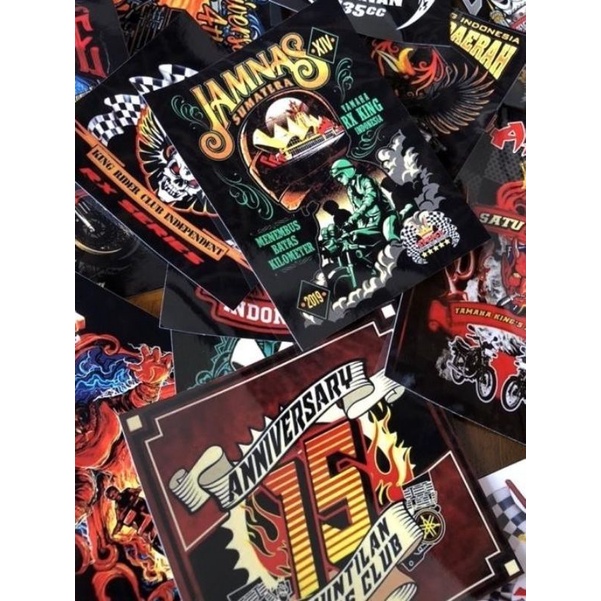 Stiker YRKI/Stiker RX King/stiker event rx king YRKI/stiker touring rx king/Stiker Club RX King - Is