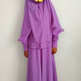 Gamis Anak  Saida XL XXXL Baju  Muslim  Anak  Lucu Simple 