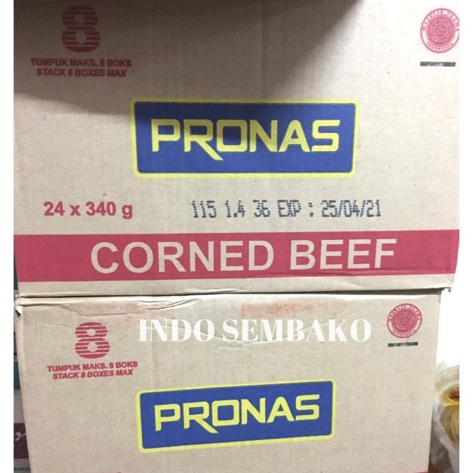 

Pronas Kornet Daging Sapi 340g Dus / Pronas Corned Beef Karton ---Termurah---