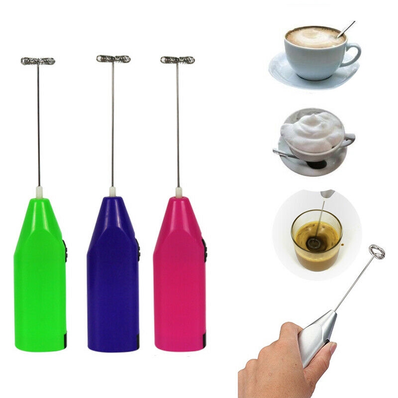 1Pcs Kitchen Tools Gadgets Egg Whisk Mixer / Practical Electric Egg Beater / Mini Milk Frother Stirrer / Coffee Whisk Mixer / Kitchen Cooking Tool