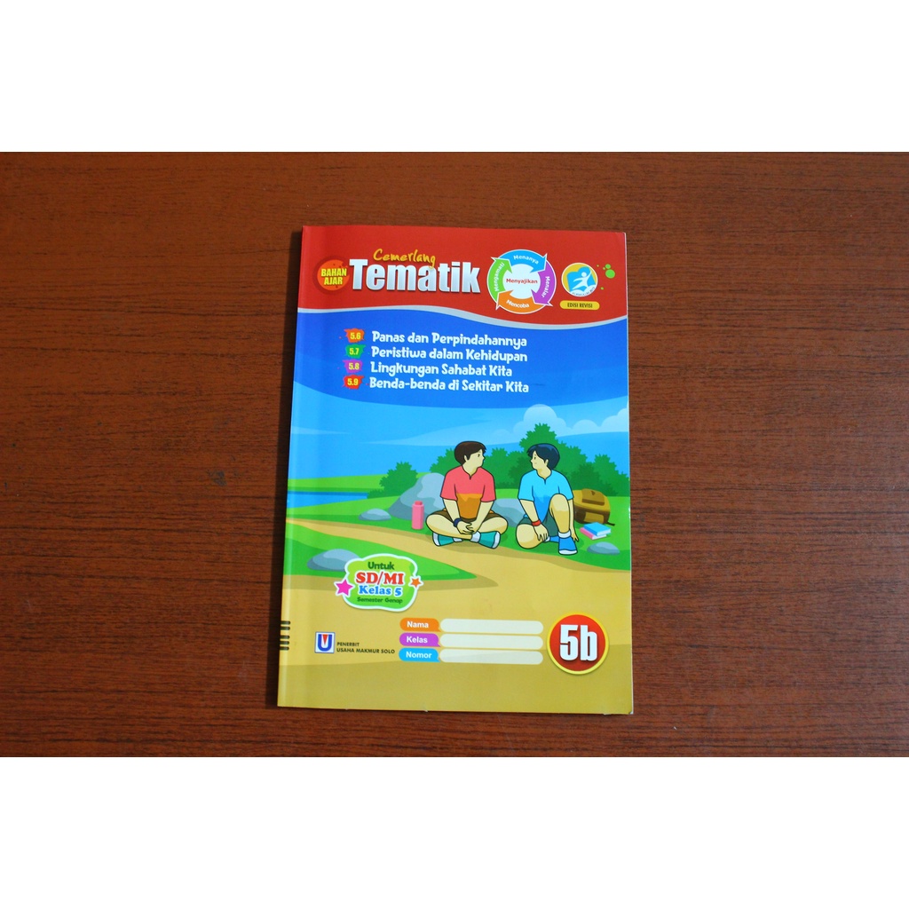 BUKU LKS Tematik CEMERLANG SD/MI kelas 5 Semester Genap