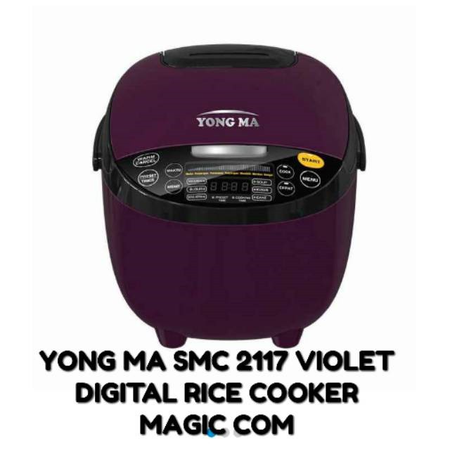 rice cooker digital yong ma YMC211 kapasitas 2 liter murah mejikom murah magiccom besar anti lengket