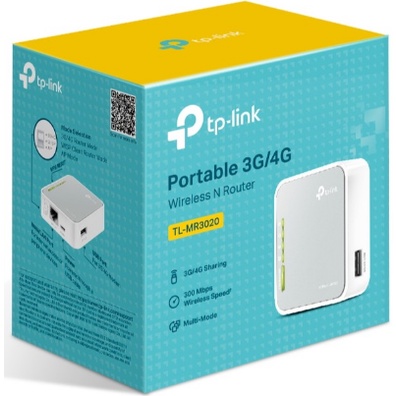 TP-LINK TL-MR3020 Portable 3G/4G Wireless N Router