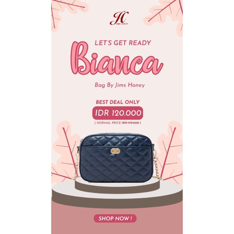 TAS SELEMPANG WANITA MINI BIANCA JIMSHONEY BAGS