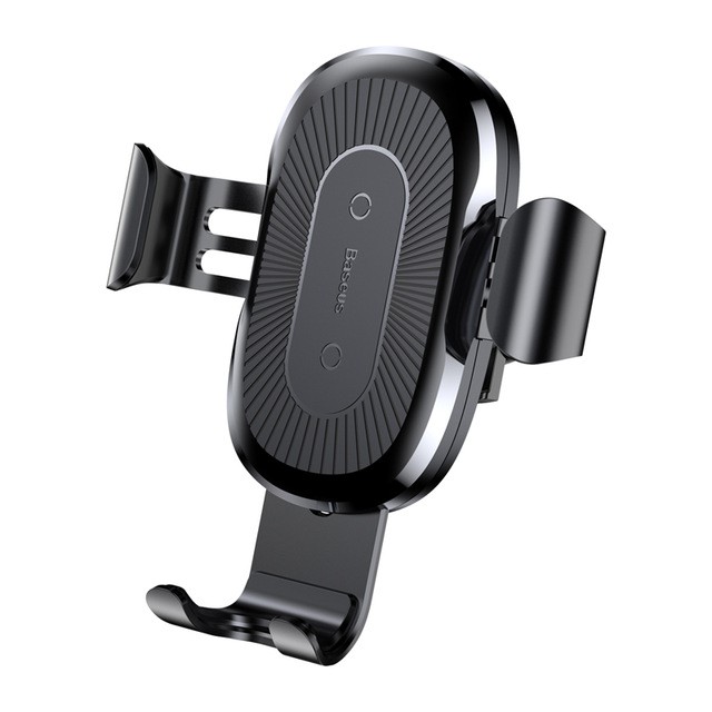 Baseus Car Holder Qi Wireless Charger - Black