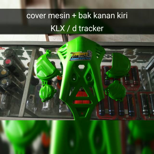 Cover mesin bak kanan kiri klx / d tracker