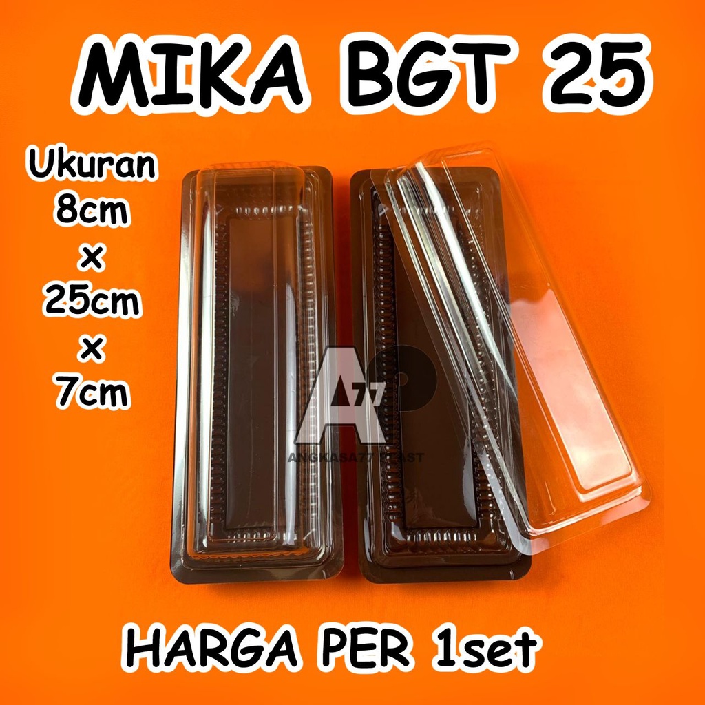 Mika Bolu Gulung / Mika BGT25 / Box Bolu Gulung 8x25cm -MIN ORDER25