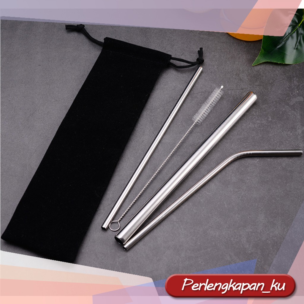 

SEDOTAN STAINLESS STEEL POUCH SET 4 + 1 SEDOTAN STAINLESS SEDOTAN MINUMAN AF138
