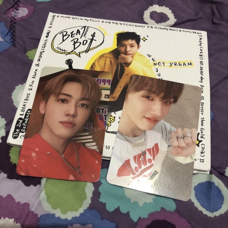 [UNSEALED] Digipack Renjun Beatbox PC Jaemin Jisung