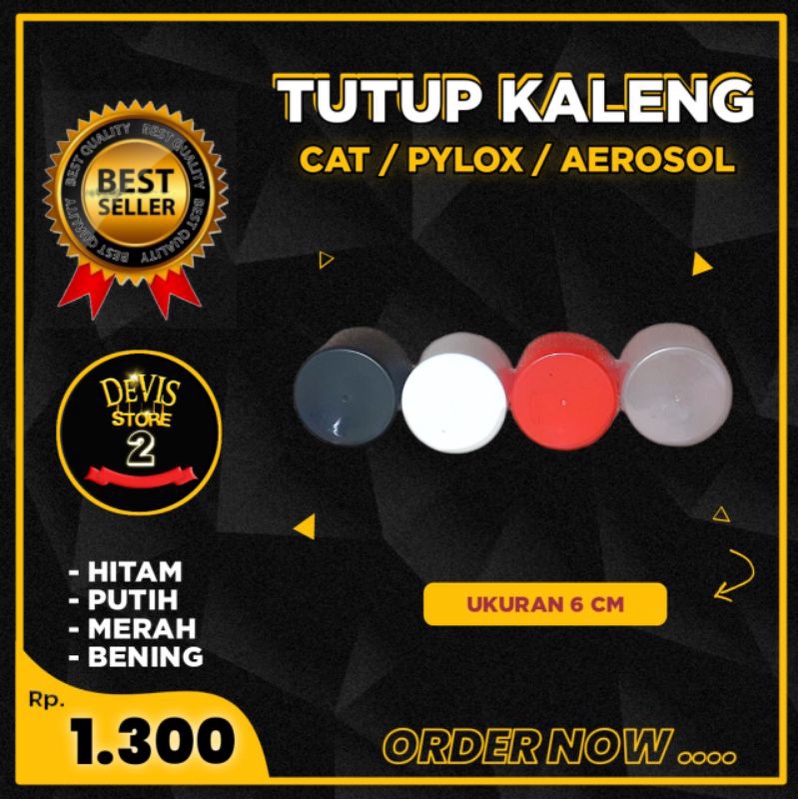 Jual Tutup Kaleng Cat Semprot Pylox Pilok Can Aerosol Diameter