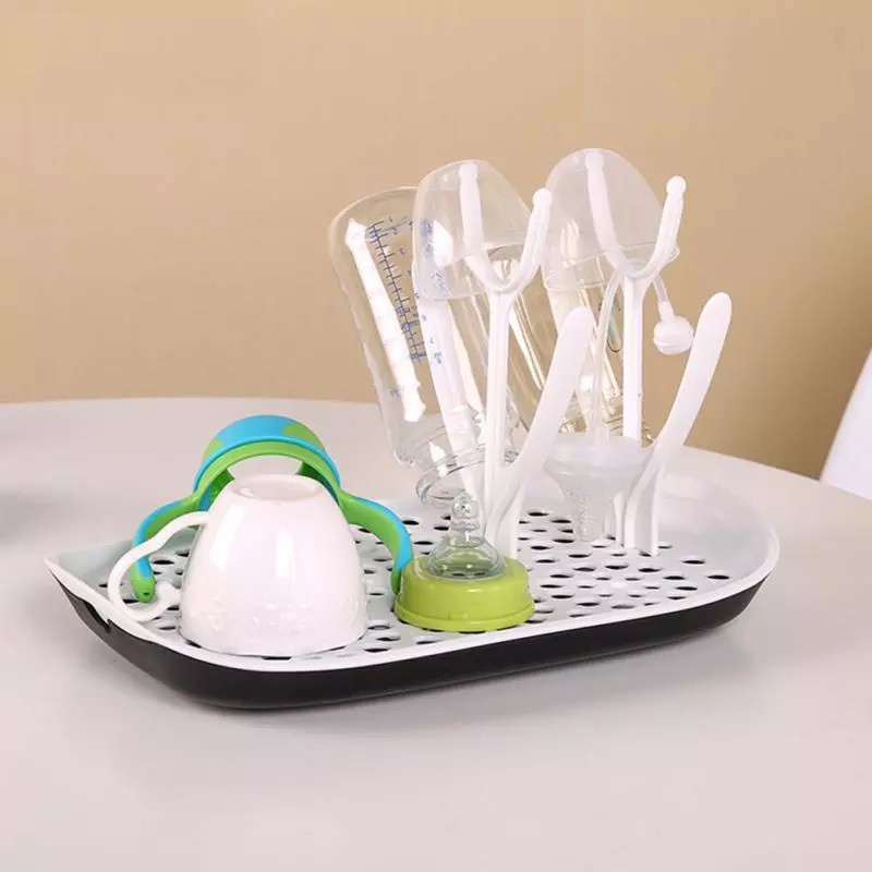 VnM022 | Rak Pengering Botol Susu Bayi Minimalis Multifungsi / GEOMAG Drying Rack Higienis