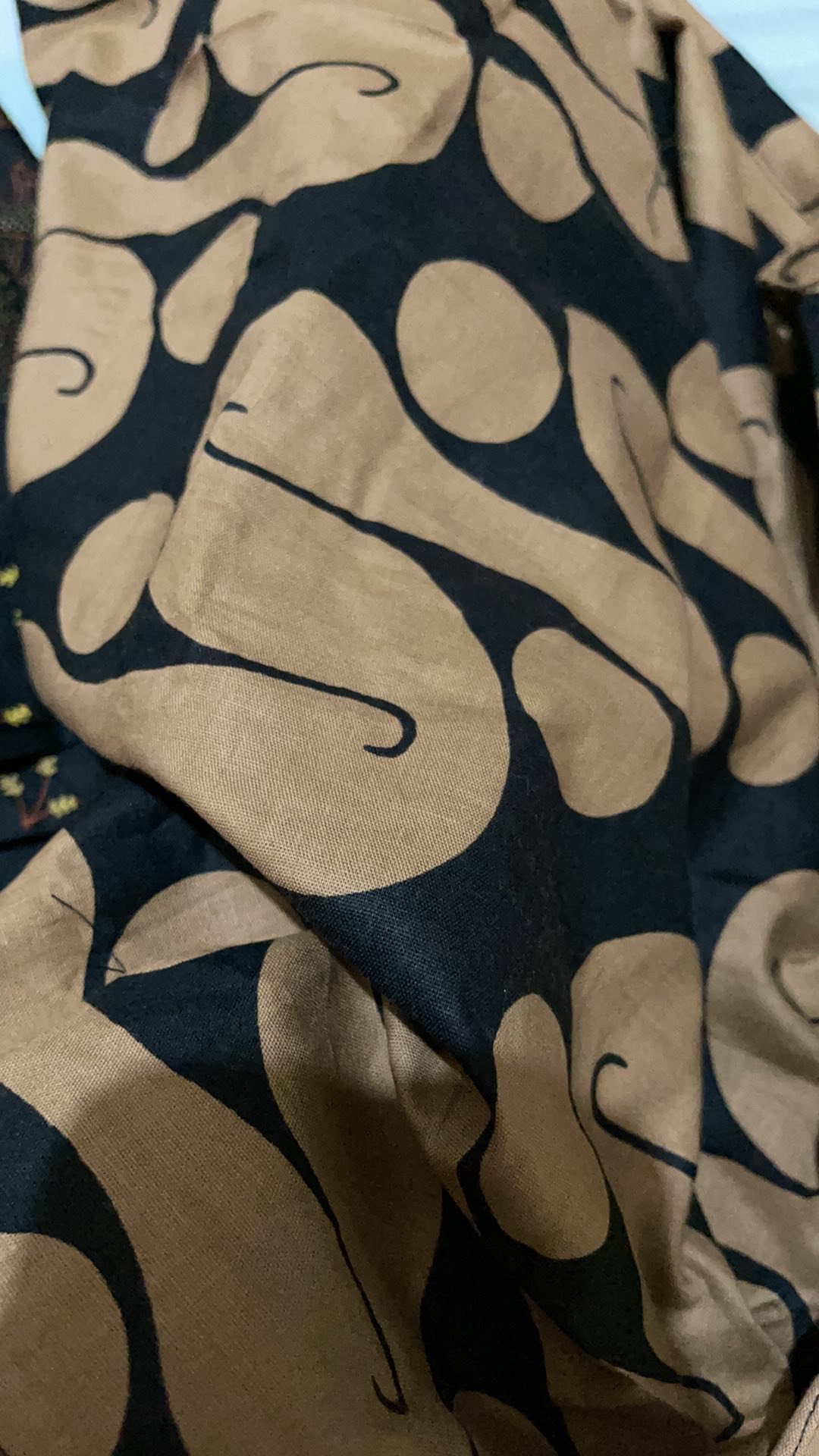 Bswart Batik Hrb026 Kenongo Hem Pendek Padi Pekalongan M L Xl Batik Pria Murah Modern Grosir