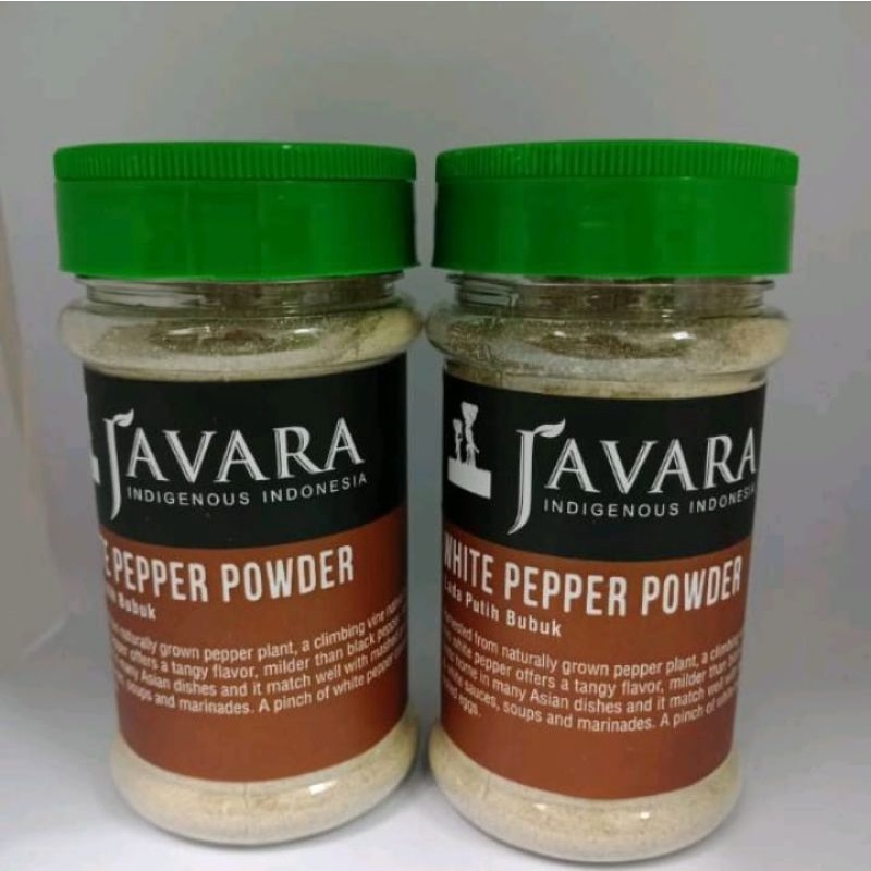 

Javara White Pepper Powder 100gr