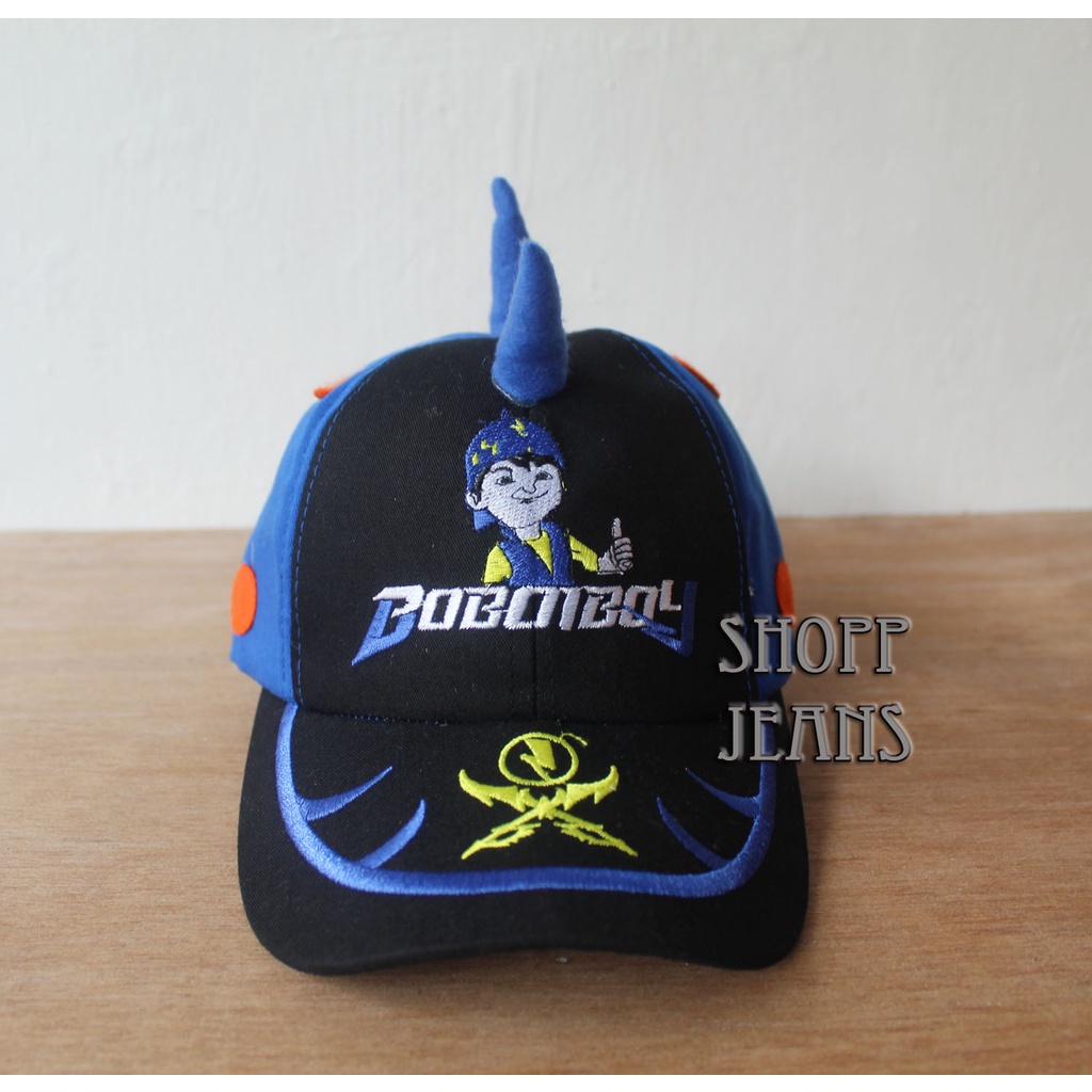 DIERSI STORE TOPI BOBOIBOY ANAK TERBARU/TOPI BOBOIBOY MODEL TANDUK/TOPI BASEBALL BOBOIBOY