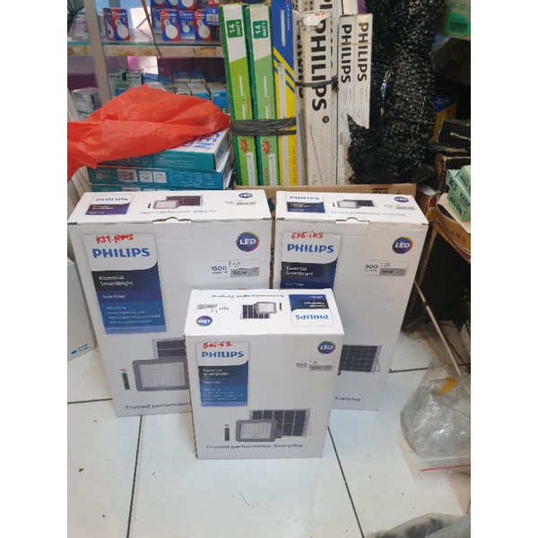 halogen led solar philips BVC080 LED solar flood lampu sorot