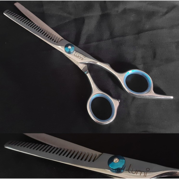 LUMI Hair Scissors (Paket Gunting Potong dan Penipis) SMMF