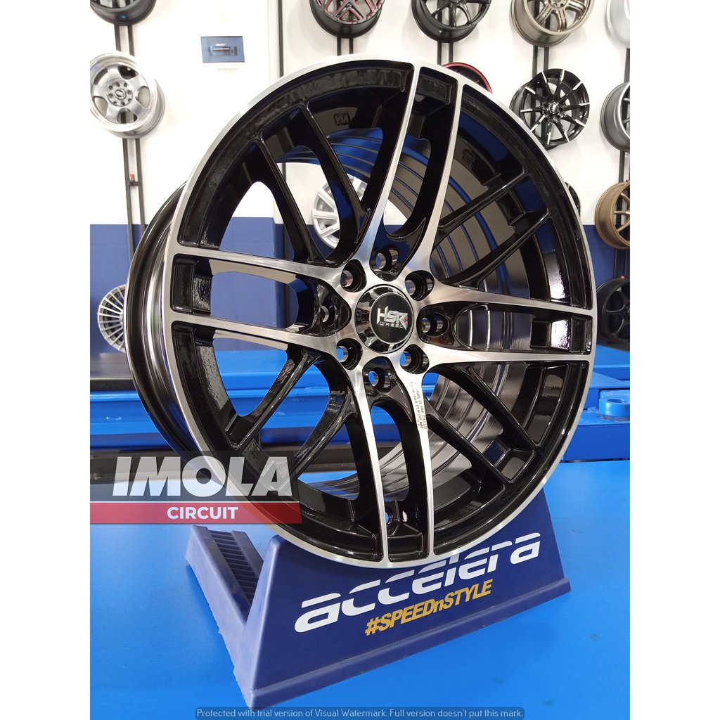 Velg mobil racing belang R15 HSR Wurzburg CS Ring 15 Sirion Veloz Xenia Calya Avanza datsun jazz