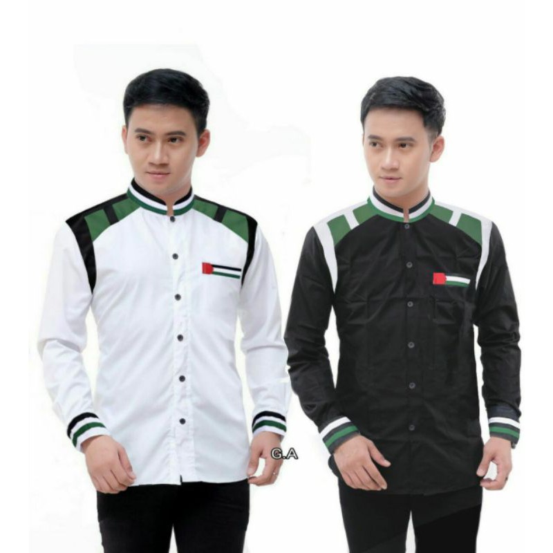 baju koko tanduk rusa motif palestina