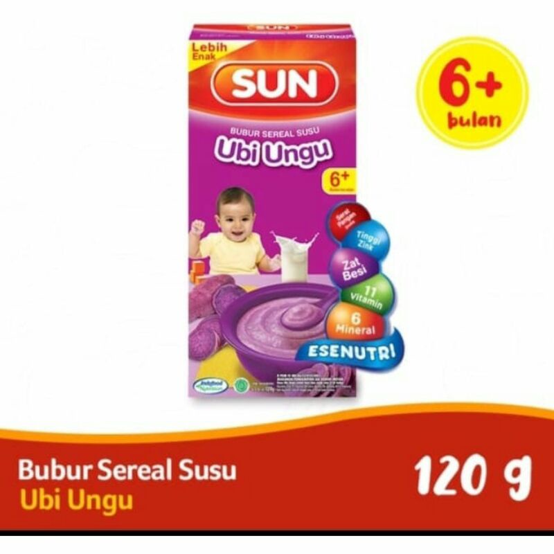 

SUN sereal Susu rasa Ubi Ungu