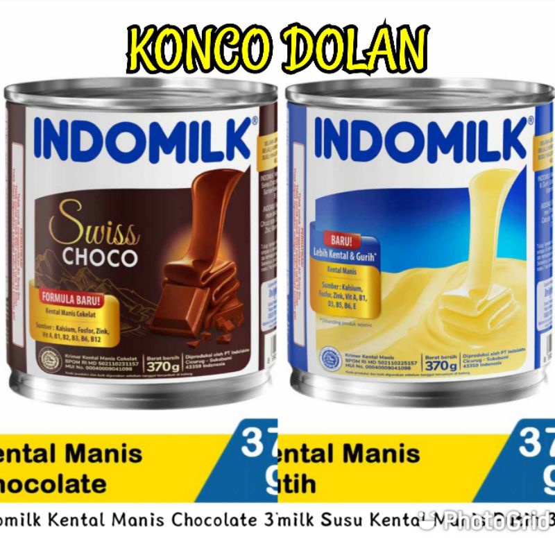 

INDOMILK KRIMER KENTAL MANIS KLG 370GR