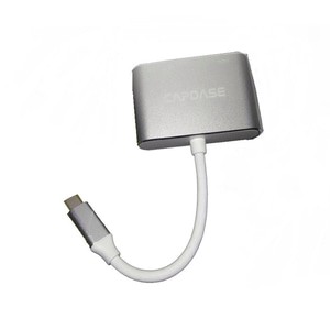 Capdase USB-C 2 Port Adapter to VGA/HDMI
