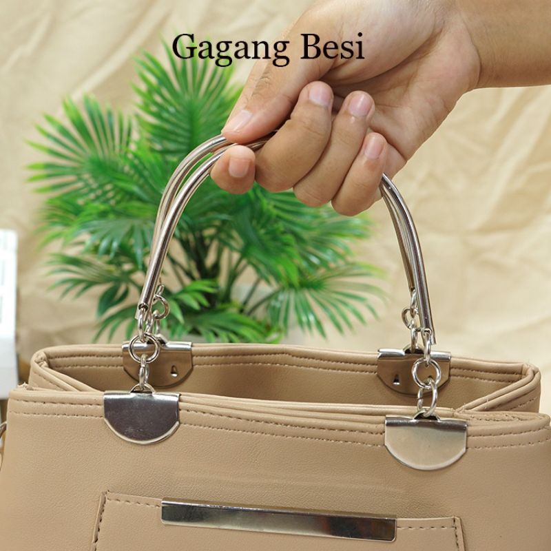 TAS PESTA TENTENG WANITA BESI 2 RUANG | KASMAGSTORE