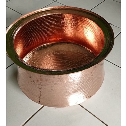 Vintage Kenceng Kwali Perlengkapan Masak Dapur Bahan Tembaga Jadul Antik EN0103