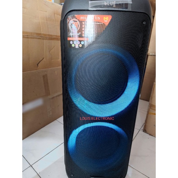 Speaker Portable Soundbest Transformer 12 2X12 Inch + 2Mic Wireless With display Premium