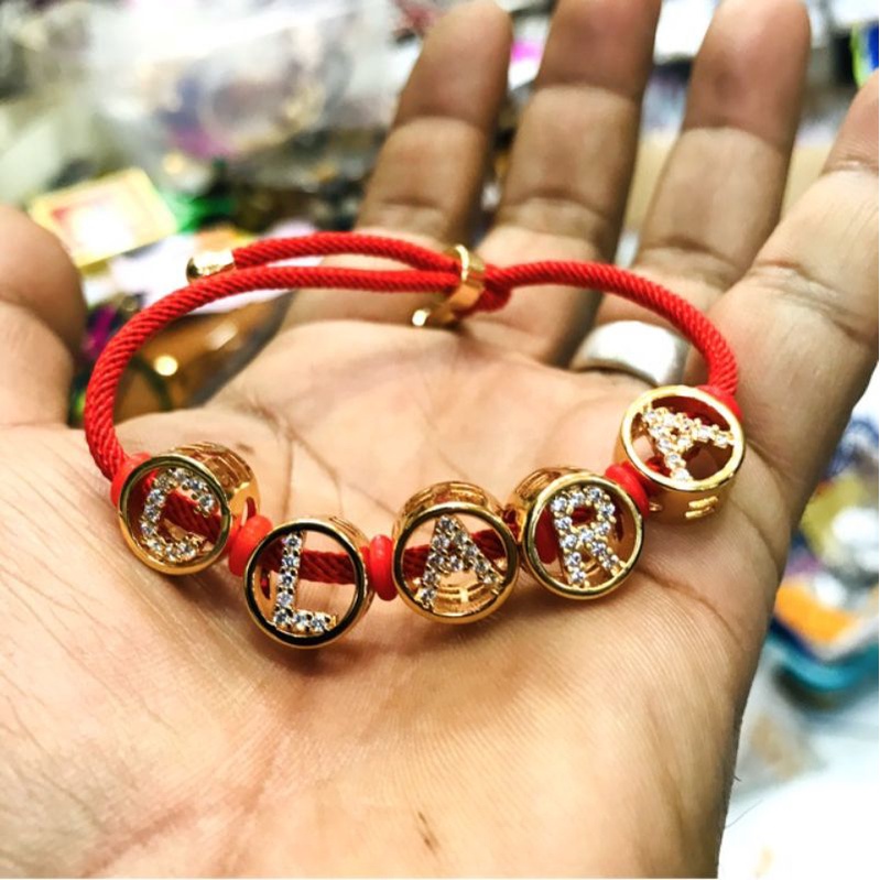 GELANG TANGAN KAIN / TALI VARIAN NAMA REQUEST