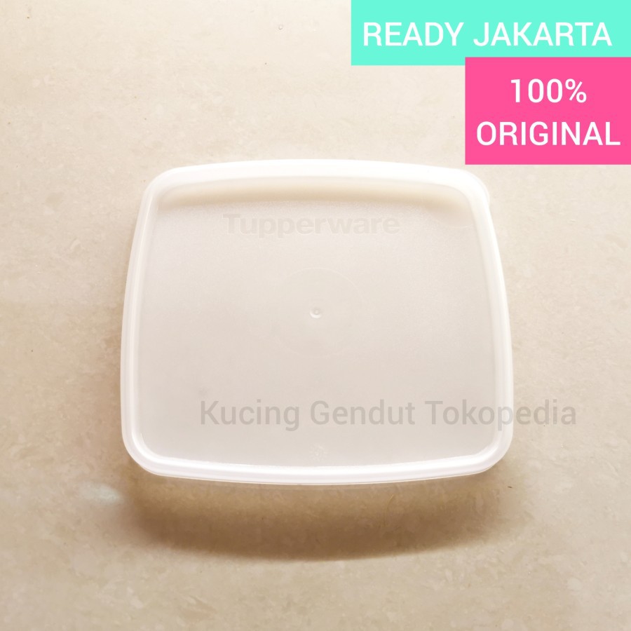 Promo Seal Square Round Tutup Kotak Makan Lama Tupperware Original Terbatas