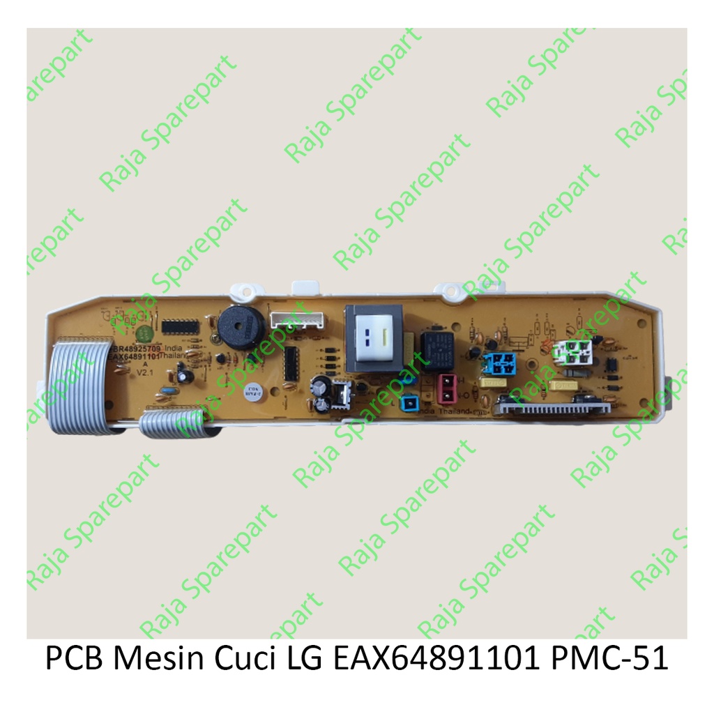 PCB /MODUL/ PANEL MESIN CUCI LG EAX64891101 PMC-51 (LG 10tombol TS75VM TS81VM TS91VM)