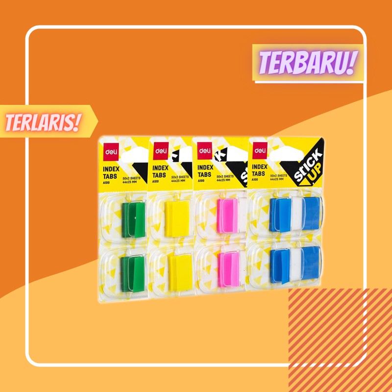 

Index Tabs A100, Stick Up, Pembatas Buku / ANUGERAH ILMU