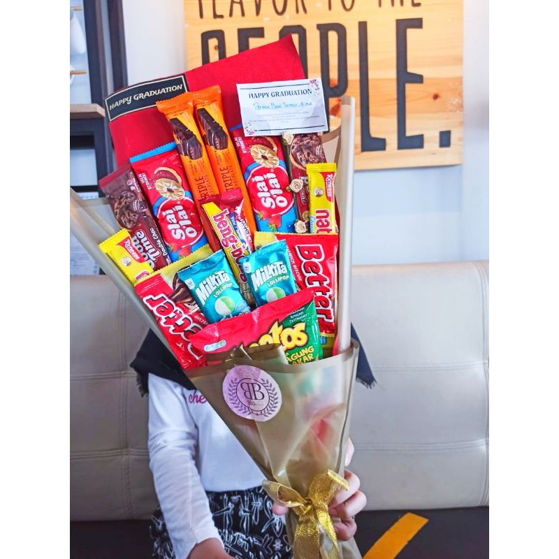 buket makanan murah bucket makanan besar/hadiah wisuda buket/hadiah ulang tahun/bboshop