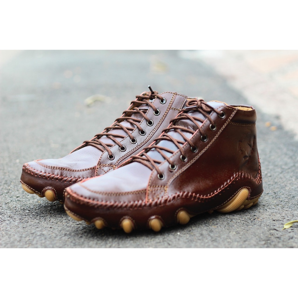 Sepatu Boots Casual Kulit Sapi Asli Original Black Master Nesta Boot Pria Fashion Hitam Coklat Tan Formal Kerja Proyek lapangan Kuliah Gaya Bikers Kekinian Trendy Terlaris Murah