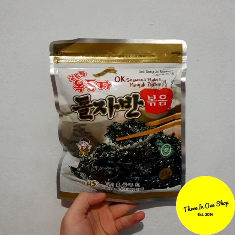 [READY STOCK] Ock Dong Ja Seaweed Flakes 35gr