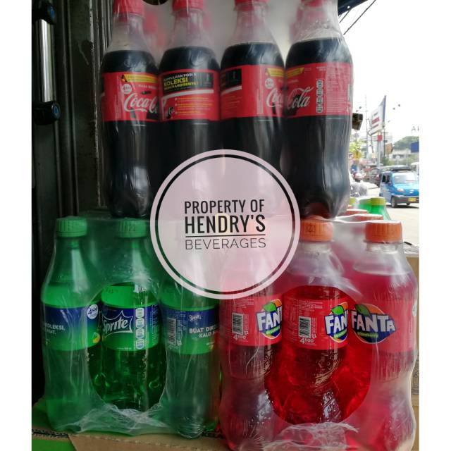 Coca cola fanta sprite botol