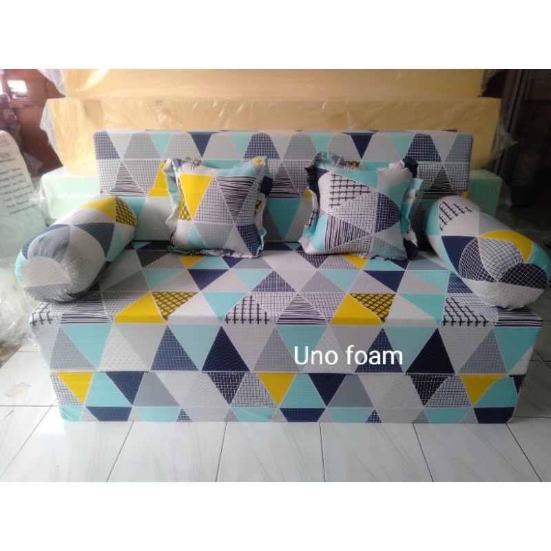 sofa bed inoac 200x145x20 bergaransi resmi real pic