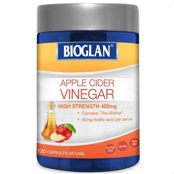 

Jual Bioglan Apple Cider Vinegar (120 Capsules)