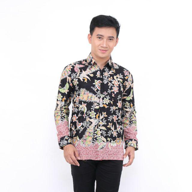 Bswart Batik Hrb026 Kenongo Hem Pendek Padi Pekalongan M L Xl Batik Pria Murah Modern Grosir