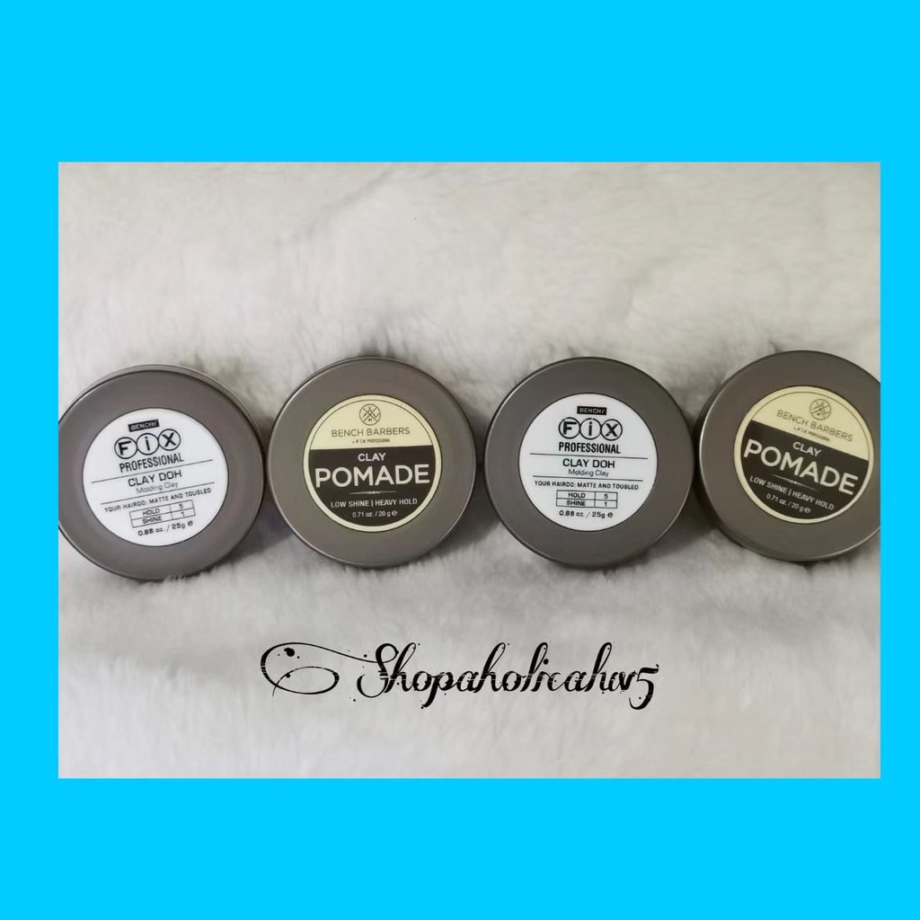 Hair Fix Professional CLAY POMADE, CLAYDOH MOLDING CLAY Mini 25 GR IMPORT ORIGINAL