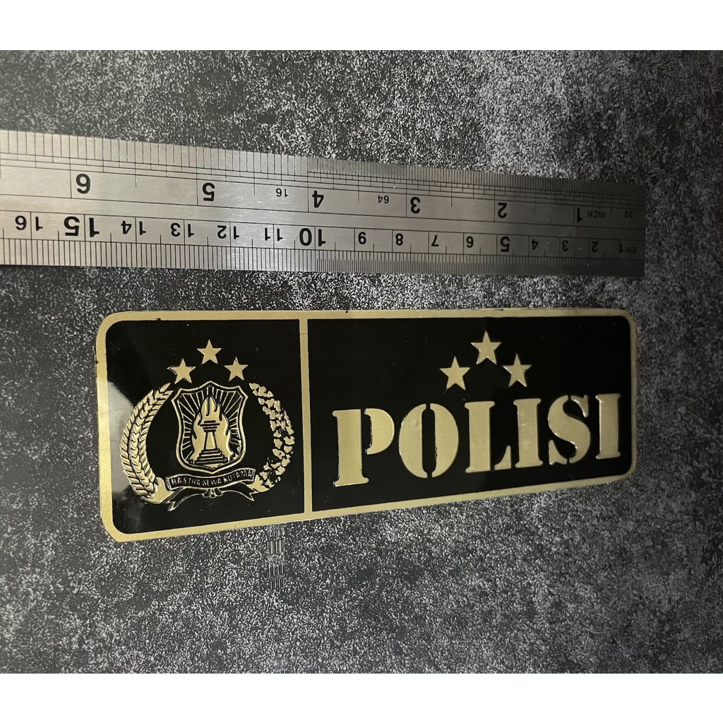 Sticker Polis* (Panjang) - Stiker Police - Sticker Mobil Polis* - Stiker- Panjang