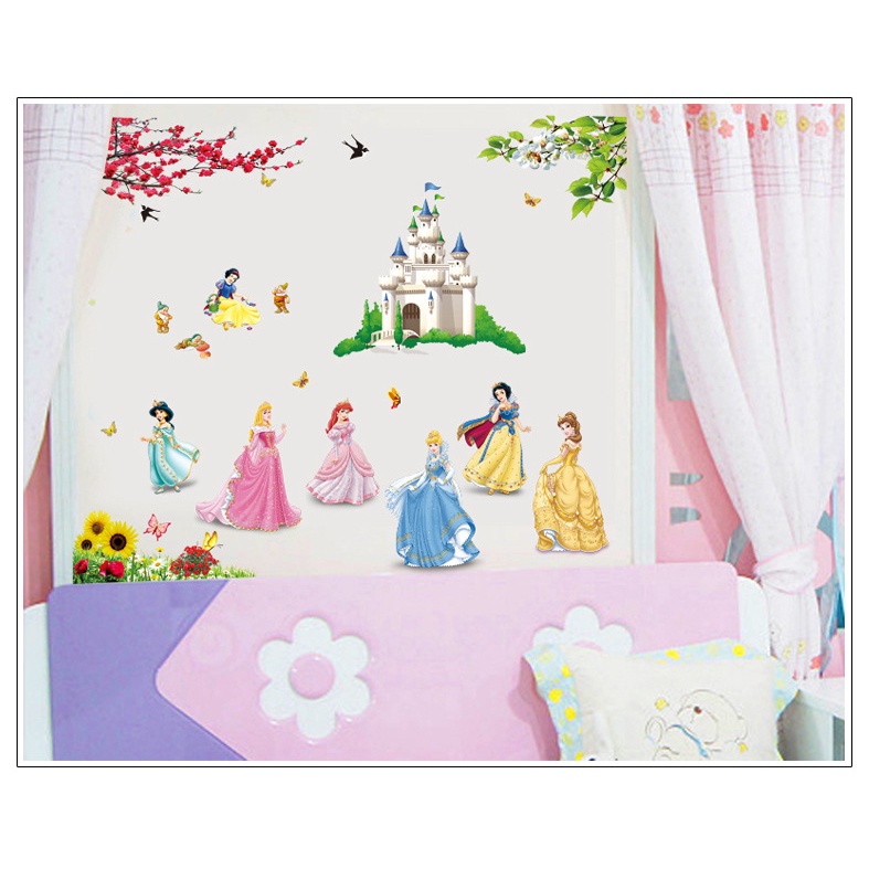 Reliza Wall Sticker Kartun Animation DF5102 Stiker Dinding