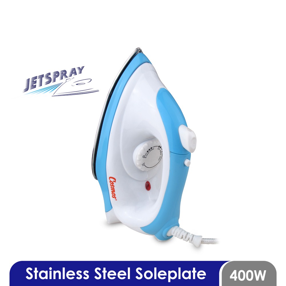 Cosmos CIS438 Setrika Listrik Jetspray Electric Iron 400 Watt CIS-438