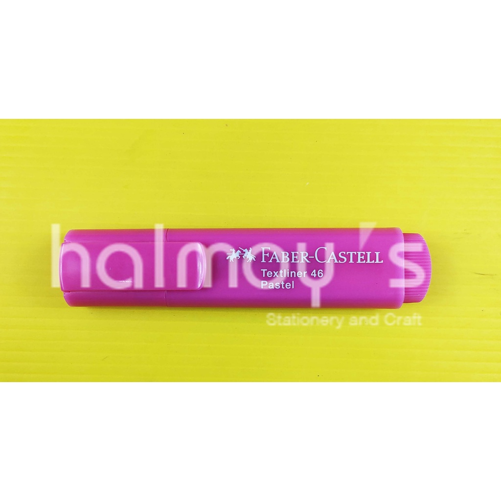 

HIGHLIGHTER / TEXT MARKER FABER CASTELL PASTEL 46 ROSE