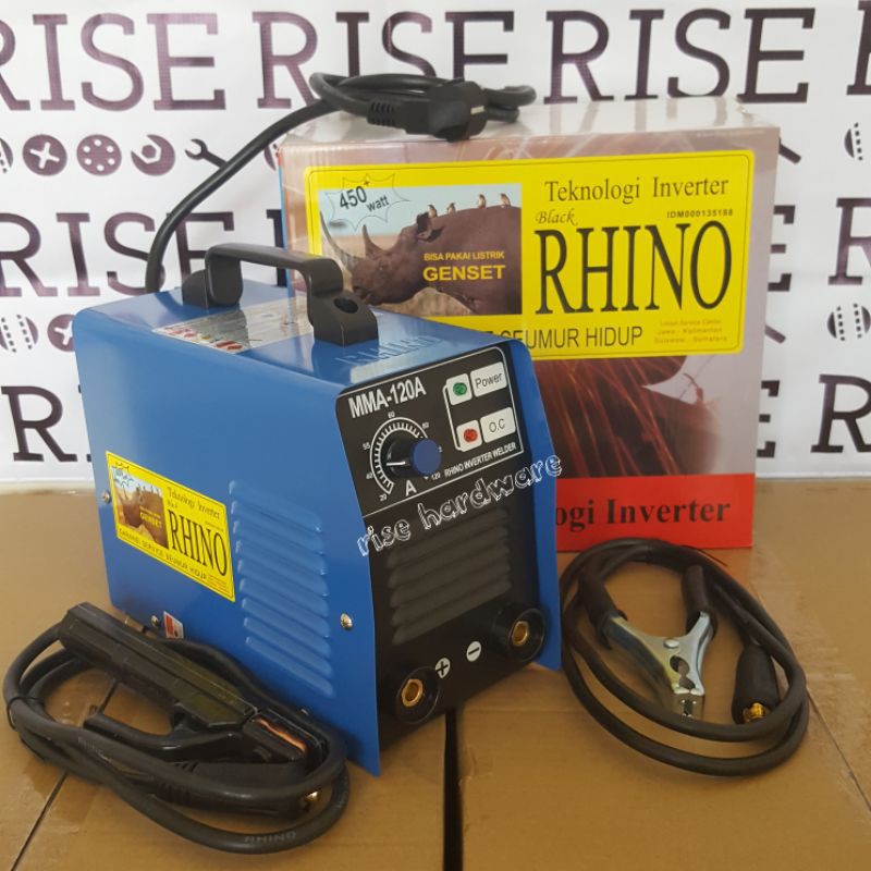 mesin travo las welding trafo RHINO mma 120 amper