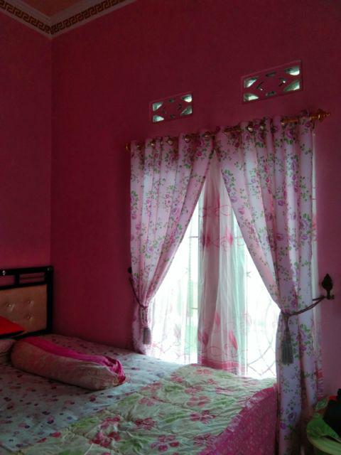 Gorden Shabby Chic/ungu/tirai/jendela/pintu/rumah/minimalis/terbaru/terlaris