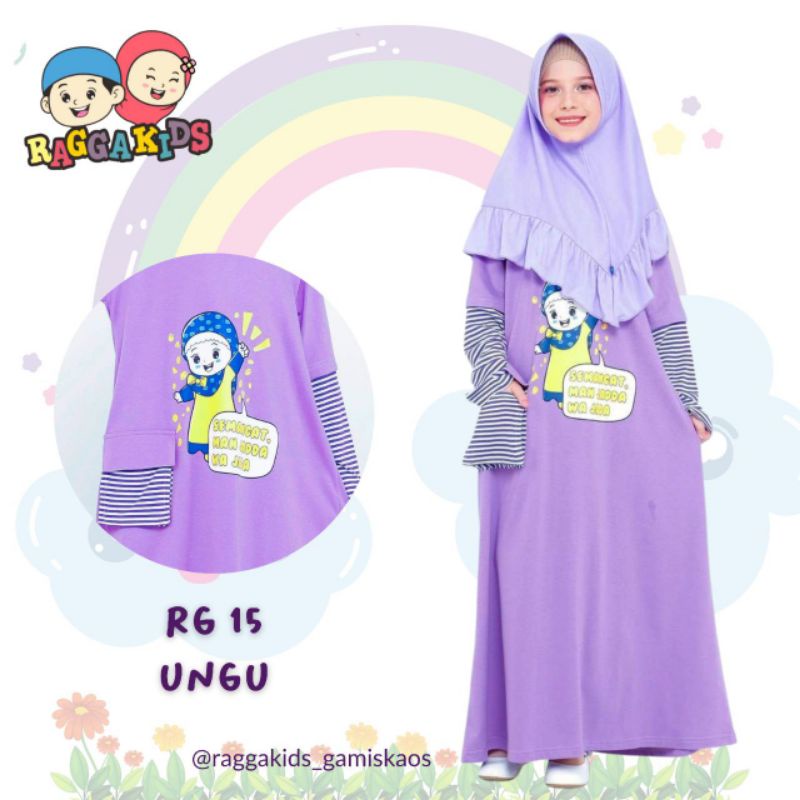 RaggaKids Gamis Anak RG15 / Ragga Kids Gamis Anak RG 15